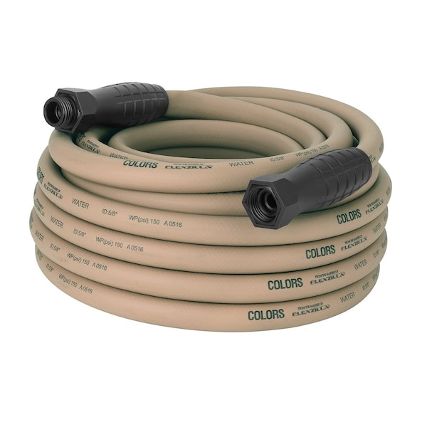 Colors 5/8 in ID x 50 ft L SwivelGrip Garden Hose, Brown Mulch HFZC550BRS-E - main